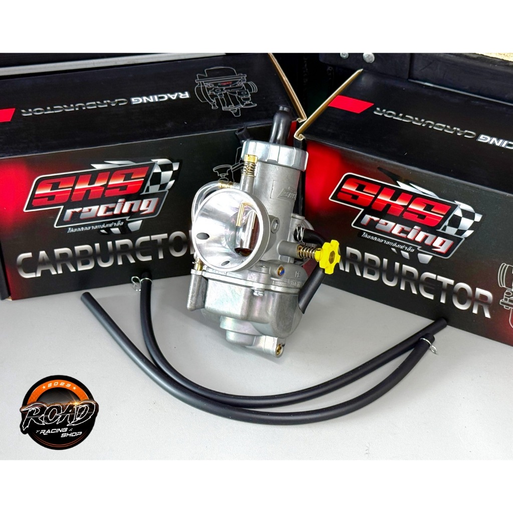 คาร์บูเอ็นโปร28มิล(ติดเจ็ท)SKS ลูกเร่งเเข็งลดการสึก เข็มเร่งสามารถปรับได้ รองรับน้ำมันE20/E85ขนาด28m