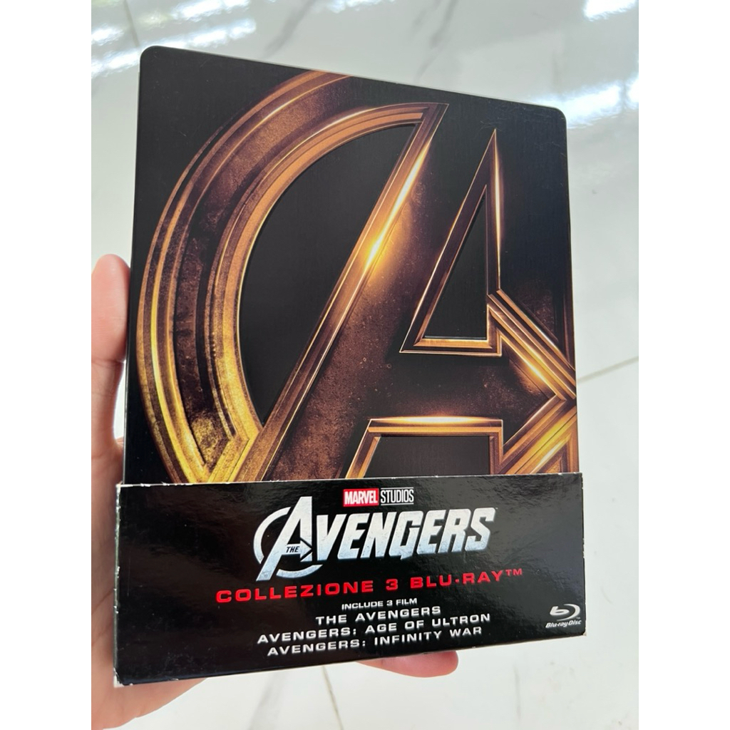 [พร้อมส่ง] Avengers 1-3 (Marvel / SteelBook / Blu-ray) แท้