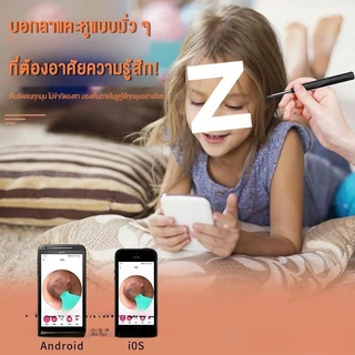 Langton ไม้แคะหูมีกล้อง HD 80000W พร้อมช้อนหู 8 อัน ไฟ LED 6 สี กันน้ำ ไร้สาย เชื่อมต่อ Wi-Fi สำหรับทำความสะอาดหู พร้อมก