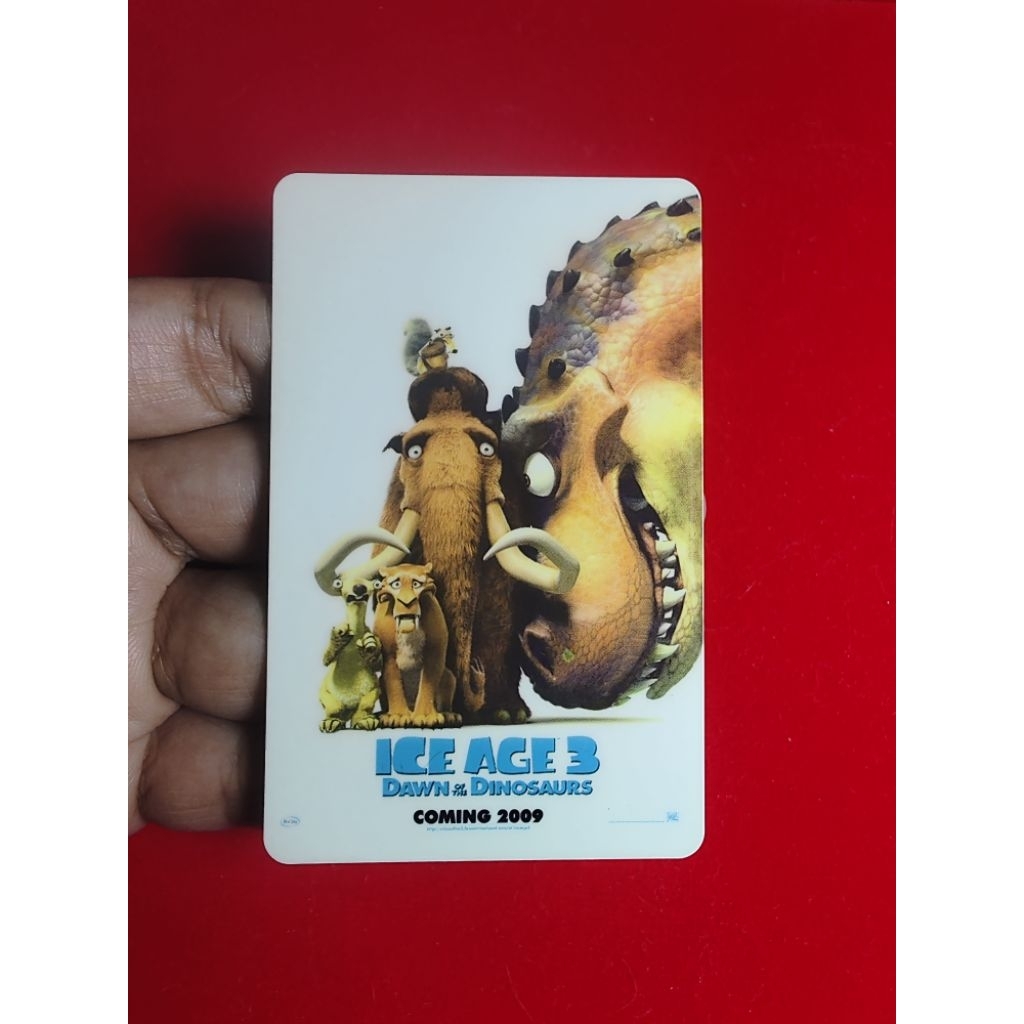 Ice Age 3 : Dawn of the Dinosaurs | ปฏิทินการ์ดแข็ง ของพรีเมียมสะสม ปี 2009