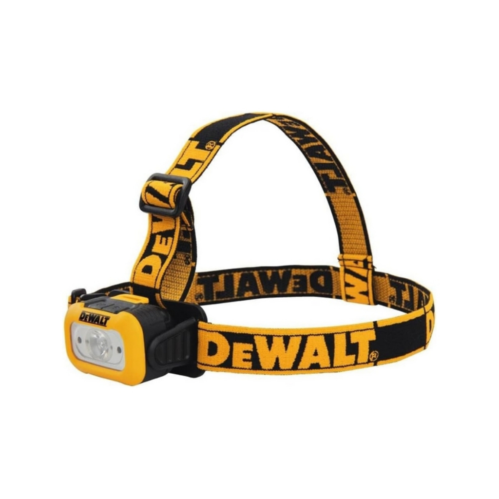 DEWALT ไฟฉายคาดหัว รุ่น : DWHT81424 / ความสว่าง 200/50 ลูเมน