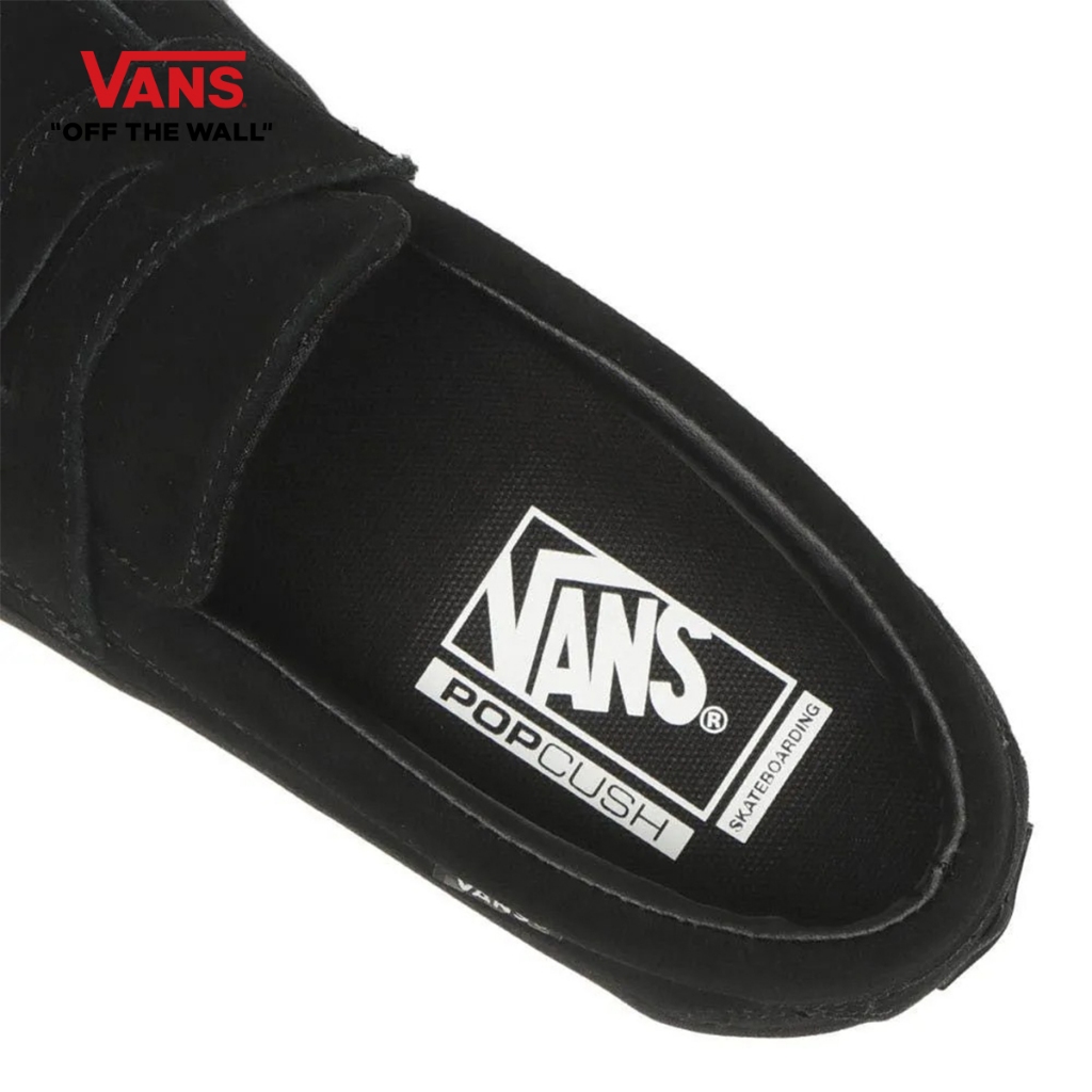 VANS حذاء Skate Loafer شامواه — أسود — صورة 7
