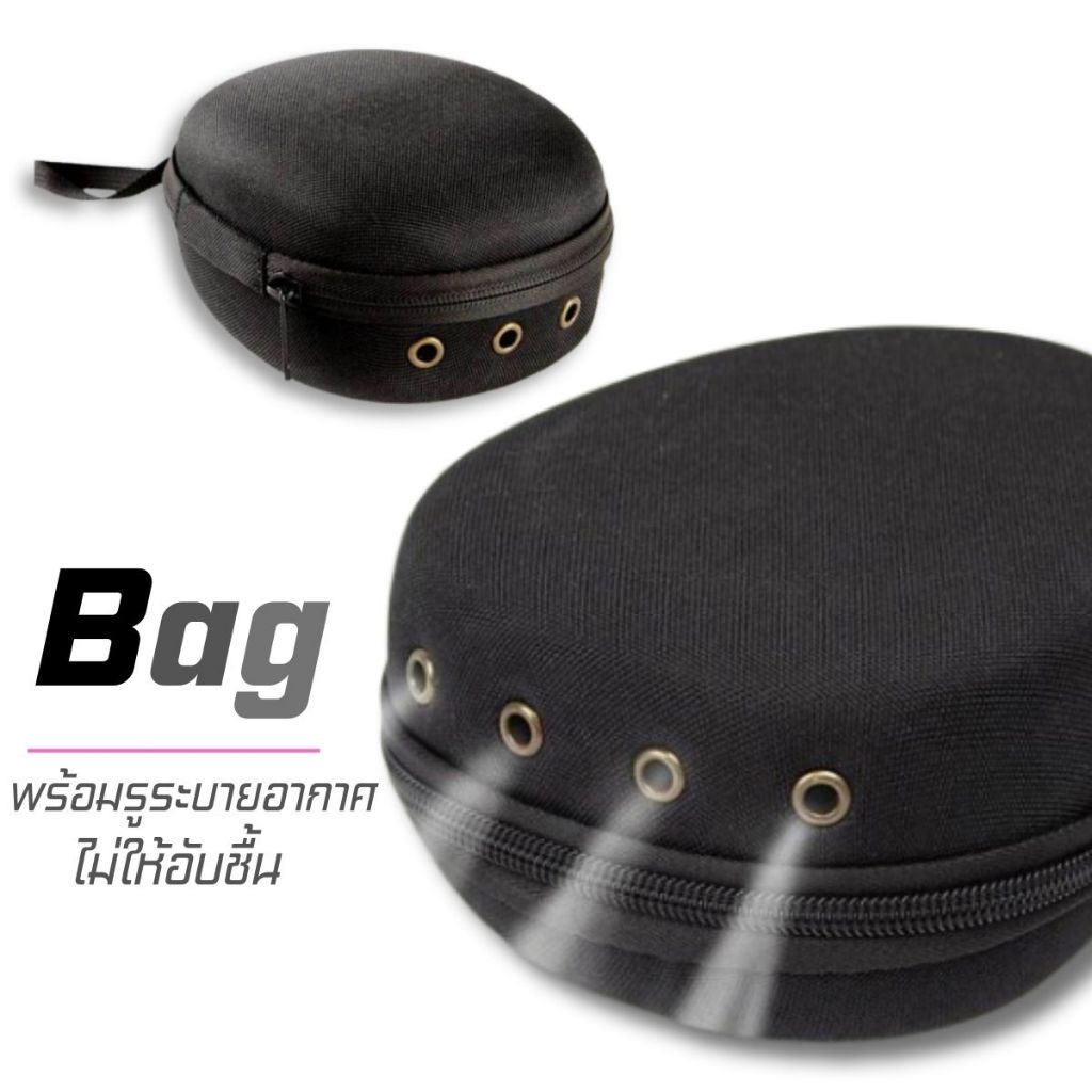กระเป๋าใส่รอกตกปลาแบบพกพาสีดำกันน้ำขนาด15.5ซม. รูปที่ 2