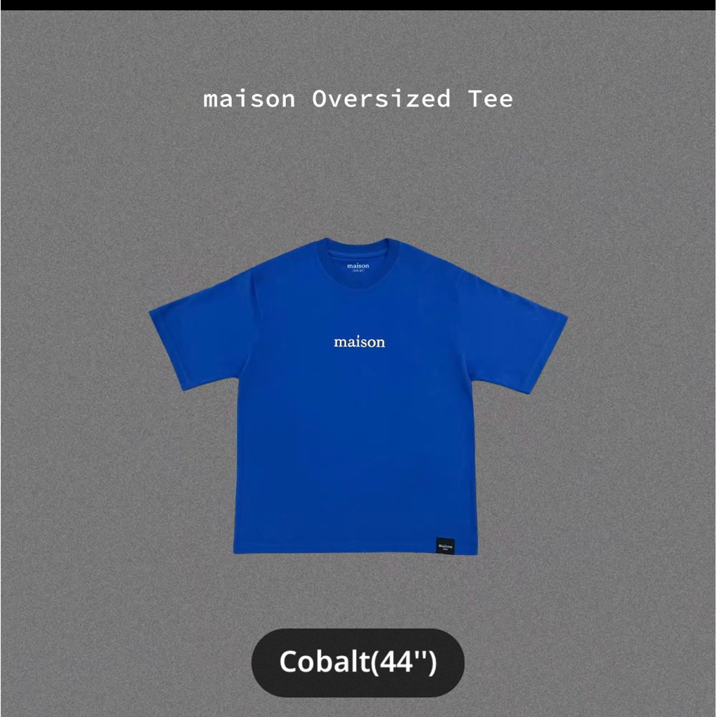 MAISON KEEPS oversized tee