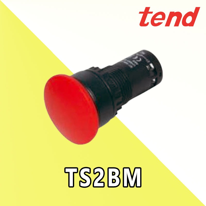 TS2BM พุทบัสตอลสวิทช์ 22/25mm. สี(R,G,Y,W,B) ″TEND″