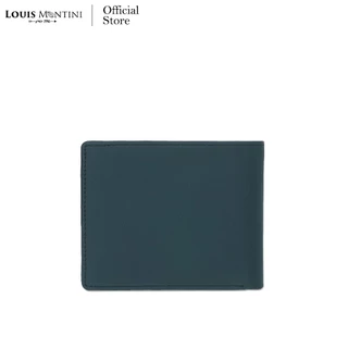 Louis Montini (สลักชื่อฟรี) กระเป๋าสตางค์ผู้ชาย กระเป๋าสตางค์หนังวัวแท้ หนังวัวนิ่มนัปป้า TTM131