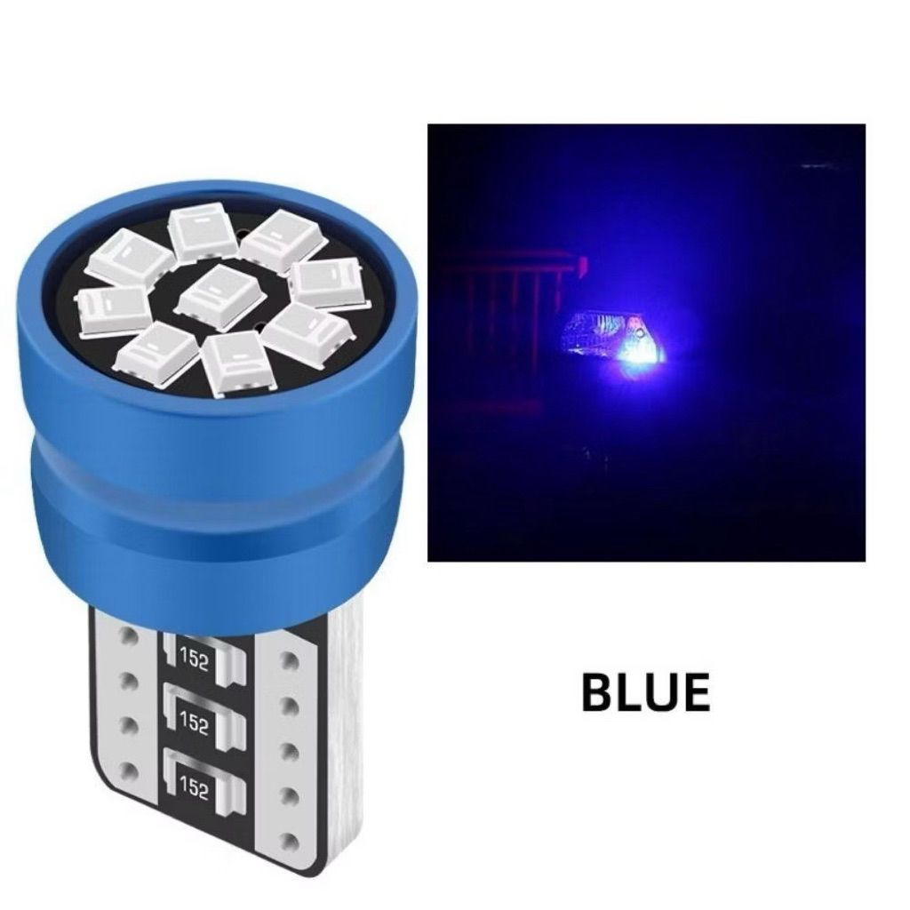 หลอดไฟ:T10-9SMD 5W 194 2016 (1ชิ้น)ติดป้ายทะเบียน ภายใน รถยนต์รถจักรยานยนต์ ป้ายทะเบียน DC12V - รูปที่ 3