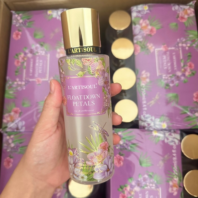 【NEW】สเปย์น้ำหอม L’ARTISOUL 250ml น้ำหอม Unisex กลิ่นหอม แพ็คเกจสวย หรูหรามากๆ หอมติดทนนาน มี 4กลิ่น ขวดใหญ่พร้อมส่ง