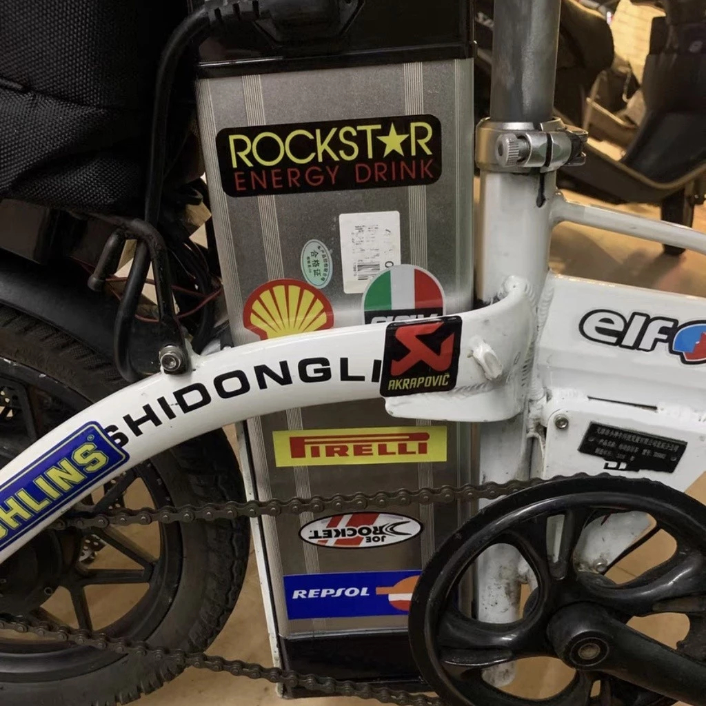 สติ๊กเกอร์สะท้อนแสงรถยนต์ มอเตอร์ไซค์ กันน้ำ กันแดด ลายสปอนเซอร์ ติดหมวกกันน็อค แต่งรถ กันรอยขีดข่วน - รูปที่ 2