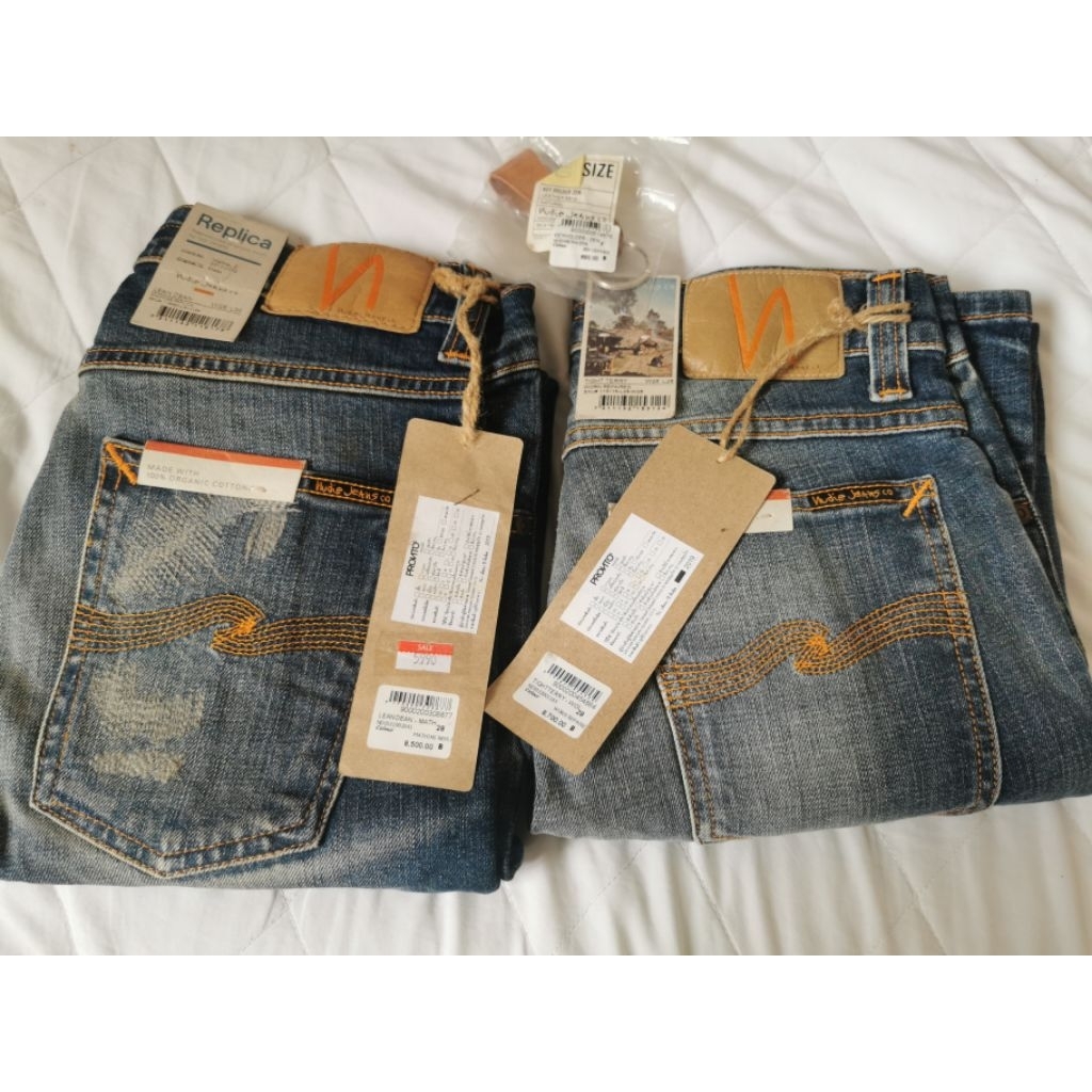 กางเกงยีนส์​แบรนด์​ Nudie​ ของแท้100% จาก​ PHONTO Shop