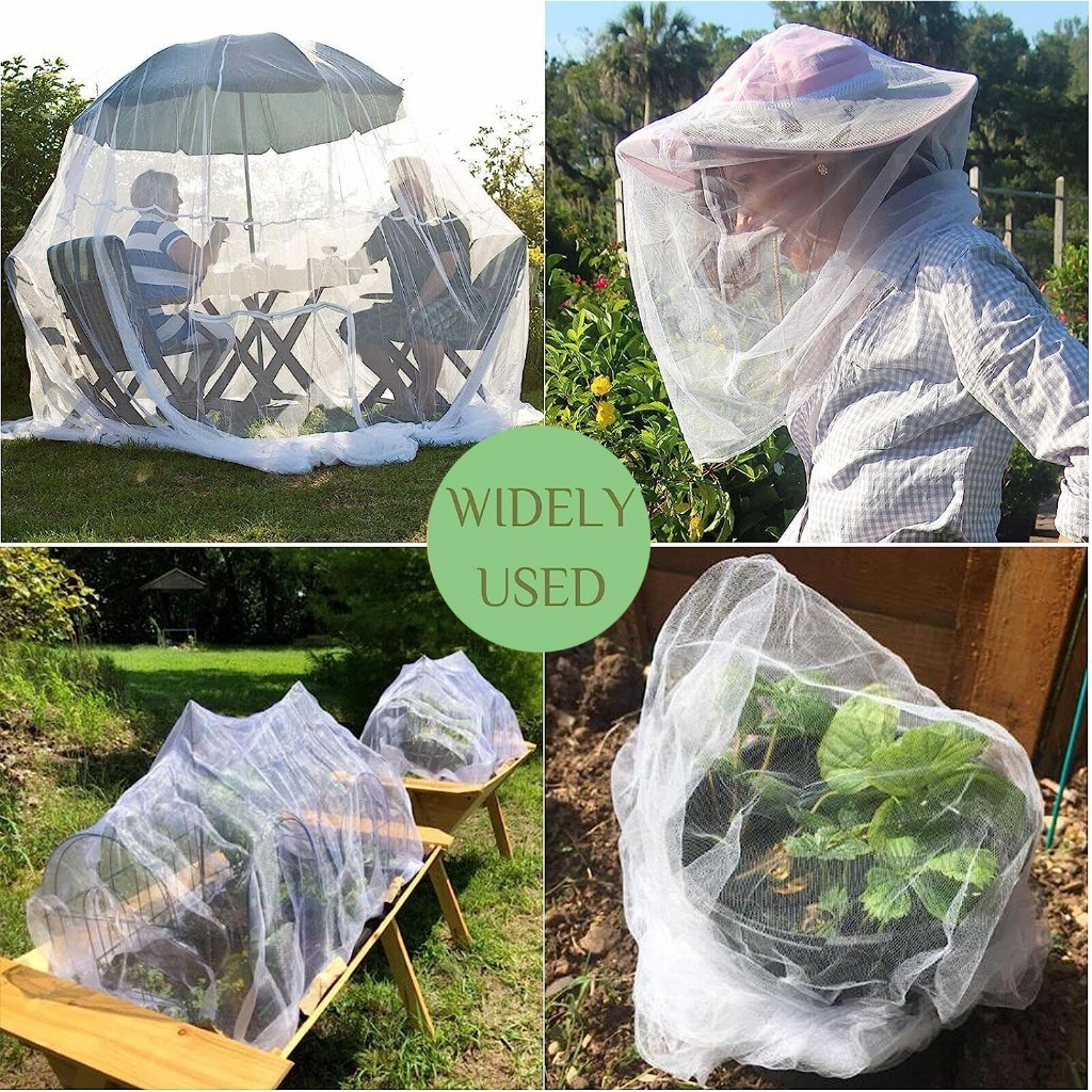 ตาข่ายกันแมลง มุ้งกันแมลง มุ้งขาวโรงเรือน มุ้งกันแมลงผัก ตาข่ายกันแมลง กันแมลง วัสิดุเพิ่มความหนา - รูปที่ 2