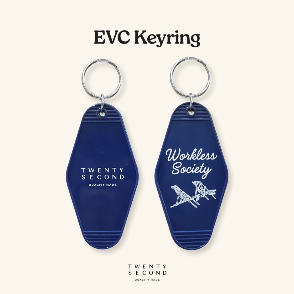 Twentysecond พวงกุญแจ Everyday Vacation Club Keyring