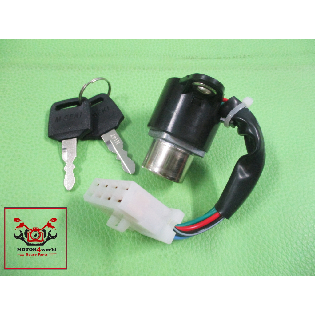 HONDA C70K2 C50 C65 C90 - 8 WIRES IGNITION SWITCH KEY // สวิตช์กุญแจ 8 สาย