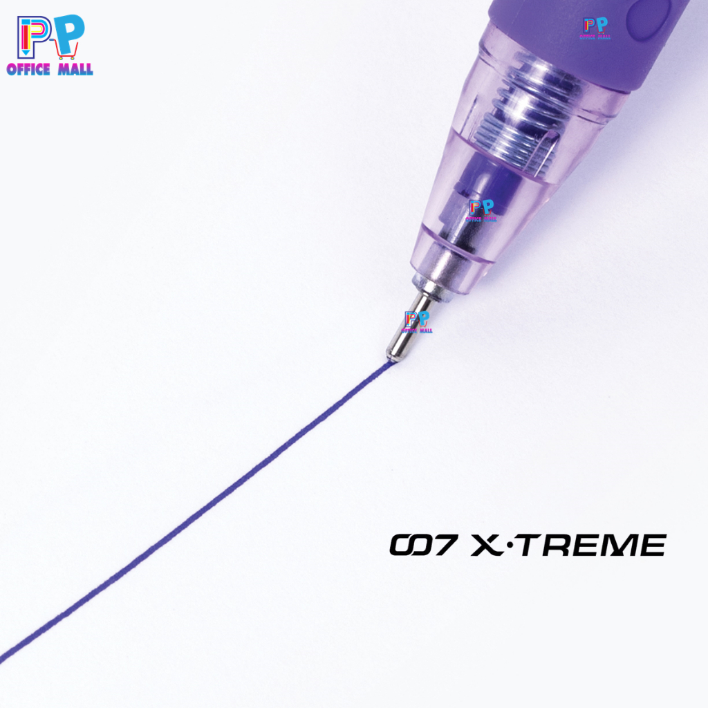 ปากกาควอนตั้ม (Quantum)รุ่น 007 X-tream ขนาด 0.7 มม. บรรจุ 50/กระบอก ราคา ถูกที่สุด ดีลบีเคเค แกลเลอรีภาพที่ 3