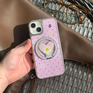 เคสโทรศัพท์ feelsogood.co with Magnetic | ขอบเงิน เนื้อด้าน กันเลนส์กล้อง