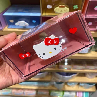🎀พร้อมส่ง กล่องลิ้นชักใส Sanrio x Miniso ลิขสิทธิ์แท้ 💯