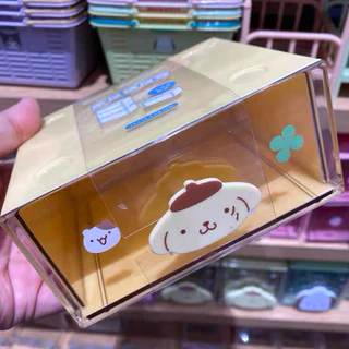 🎀พร้อมส่ง กล่องลิ้นชักใส Sanrio x Miniso ลิขสิทธิ์แท้ 💯