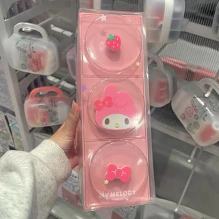 🎀พร้อมส่ง กล่องลิ้นชัก 3 ช่อง Sanrio x Miniso ลิขสิทธิ์แท้ 💯