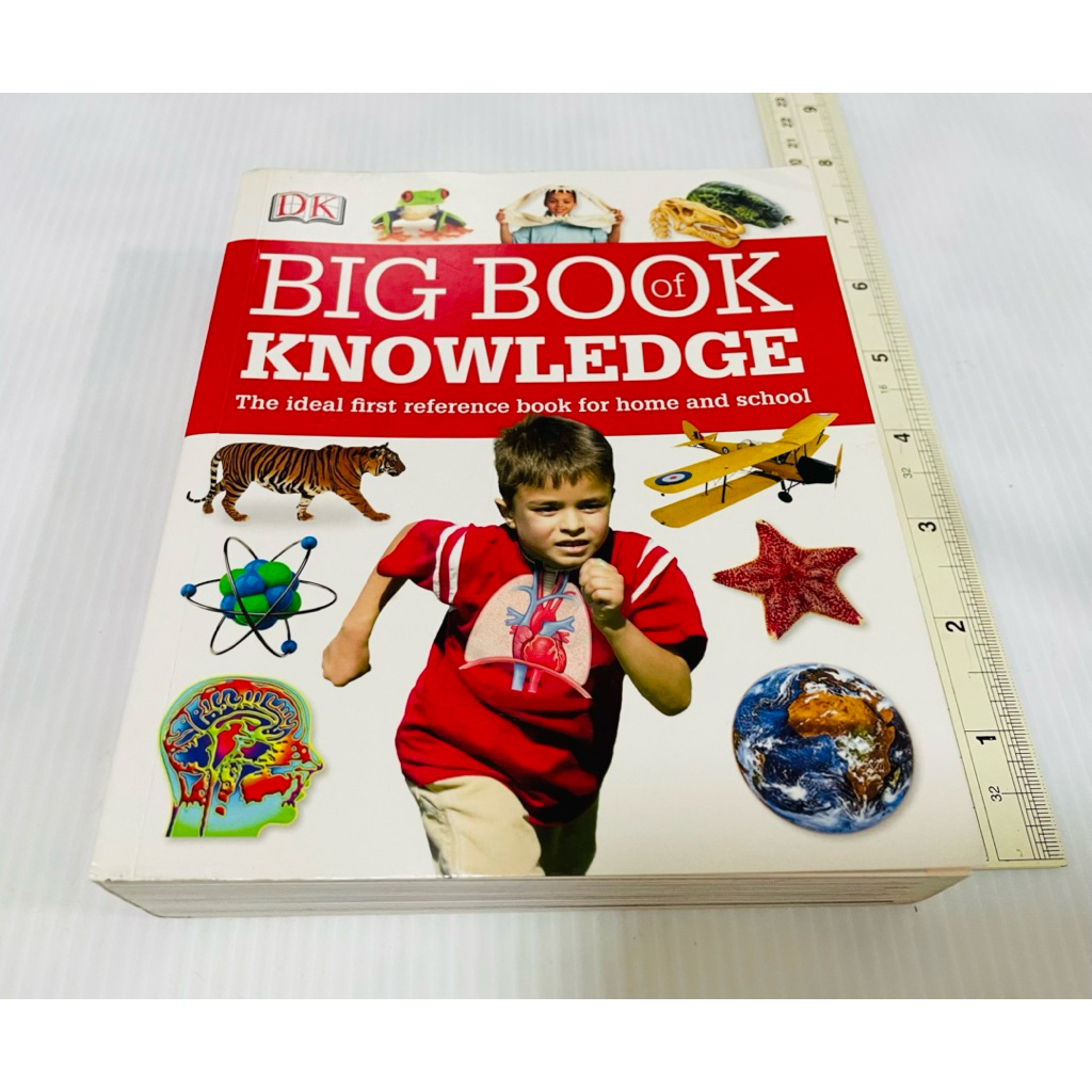 มือสอง ตำหนิรอยสก็อตเทปหลังปก สารานุกรมขนาดพกพา DK Big Book of Knowledge 260 บาท ปกติ 595 บาท