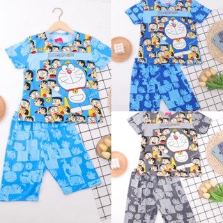 C.สส#ชุดนอนเด็กโต. แขนสั้น ขา3ส่วน.4-11ขวบ S.M.L.XL (ดูไซส์ต…