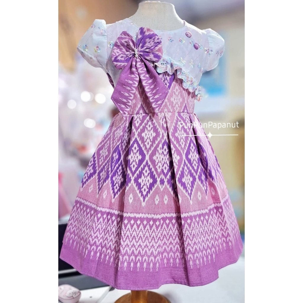 เดรสอกลูกไม้ปักรุ้ง แบบใหม่ล่าสุด คุณหนูคุณจัยสุดๆ - รูปที่ 6