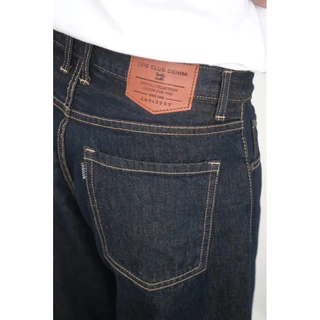 Loose-fitกางเกงยีนส์ทรงกระบอกขาตรงผ้าไม่ยืดใส่สบายผ้ายีนส์เกรดPremium100%cotton