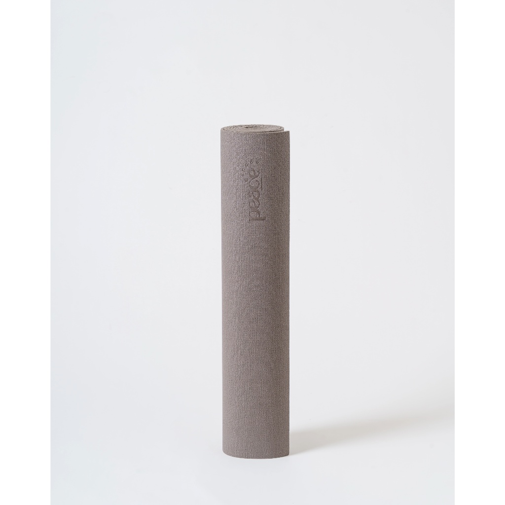 Peace Space เสื่อโยคะ Pro mat PVC หนาพิเศษ 5 มิล สี Gray