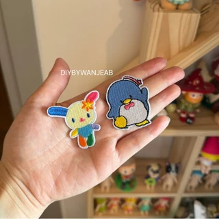 DIY ตัวรีดติดเสื้อรีดกับวัสดุที่เป็นผ้าได้หลากชนิด ติดบนอุปกรณ์นักเรียน ติดกระเป๋า ติดรองเท้าผ้า งานปัก ซ่อมเสื้อ