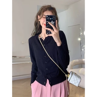 [Sheing office]🌟พร้อมส่ง🌟เสื้อคาร์ดิแกนถักผู้หญิงสไตล์เกาหลีสเวตเตอร์หลวมๆ อเนกประสงค์เสื้อแจ็คเก็ต