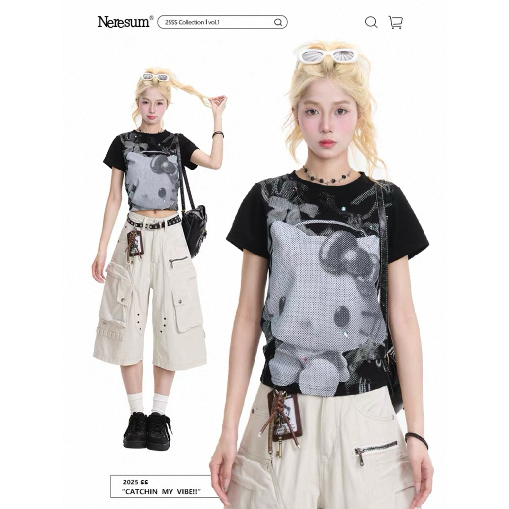 [ Pre-order ] เสื้อ NERESUM x HELLO KITTY