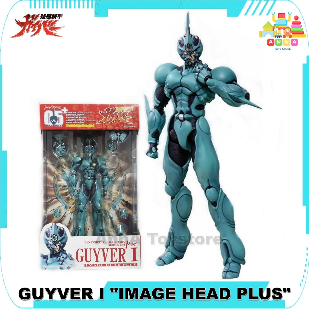 โมเดล กายเวอร์ 1 BIO FIGHTER COLLECTION MAX 05+ GUYVER I "IMAGE HEAD PLUS" MAX FACTORY ของแท้