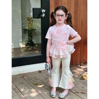 พร้อมส่ง ว98   6220  ชุดเซ็ทคิตตี้ฟุ้งฟิ้ง