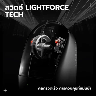 Logitech G PRO X SUPERLIGHT 2 LIGHTFORCE Gaming Mouse (เมาส์เกมมิ่งไร้สาย เซ็นเซอร์ HERO 2)