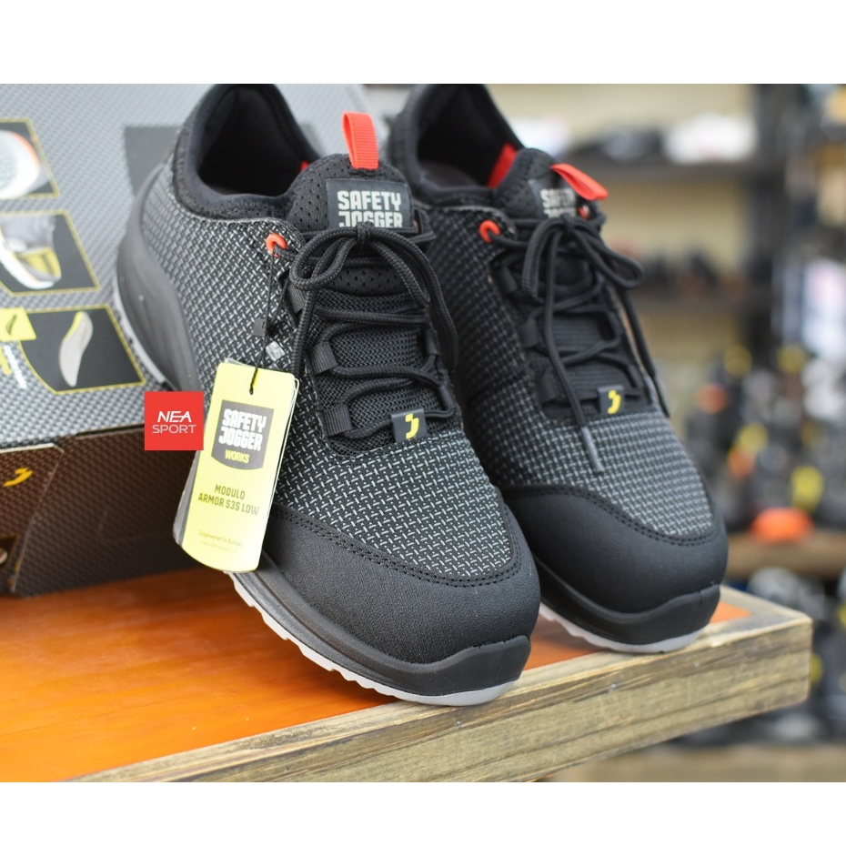 SAFETY JOGGER حذاء سلامة MODULO ARMOR S3S بمقدمة نانو كربون — صورة 3
