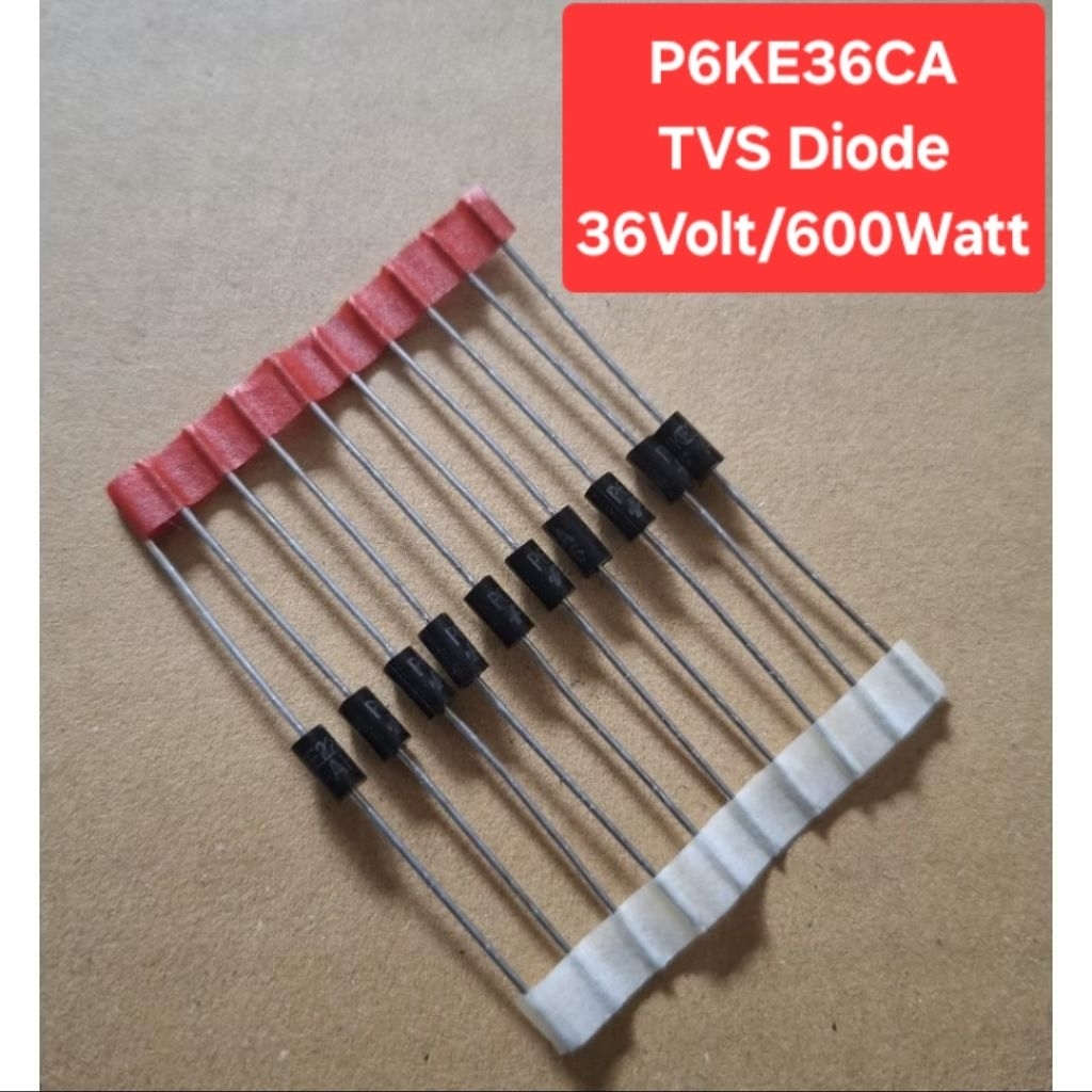 P6KE36CA TVS Diodes 36Volt/600Watt(ห่อละ5ตัว)(ราคาห่อละ)