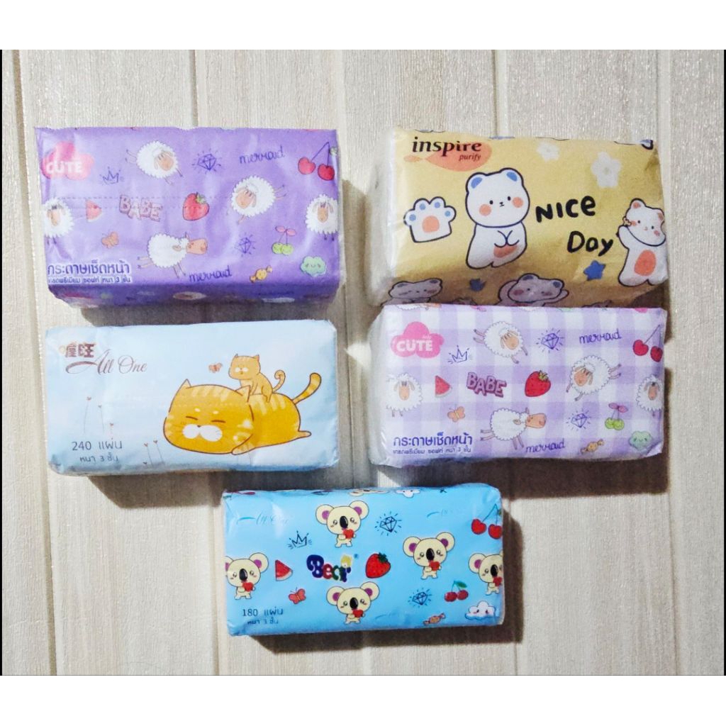 𝗛𝗶𝘀𝗼_𝗕𝟬𝘆𝗮𝗶 🎀ทิชชู่คละลาย 1 ห่อ เก็บโค้ดส่งฟรี 0 บาท / 10 บาทหน้าหลัก ราคาพิเศษ จำนวนจำกัด