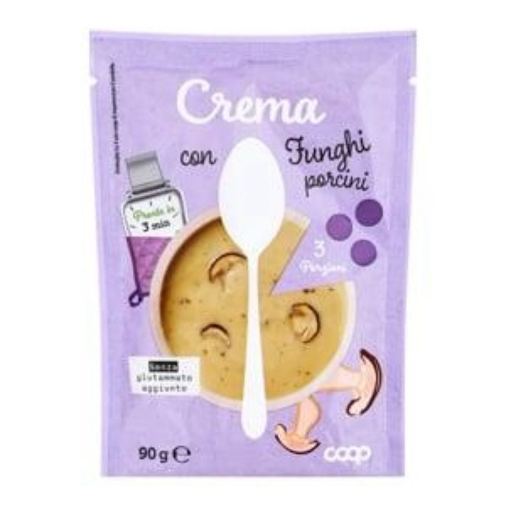 COOP Cream Porcini Mushrooms/Polenta Porcini Mushroom/Risotto Milanese/Risotto Mushroom&Saf/Risotto 