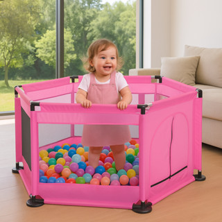 DTX คอกเด็ก คอกกั้นเด็ก รั้วกั้นเด็ก บ้านบอล แข็งแรง ทนทาน เ…