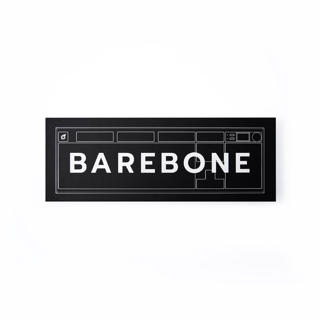 LOGA GAMING BARBONE TRI-MODE SIZE 98% BASE 104 BLACK(GMA-001978)