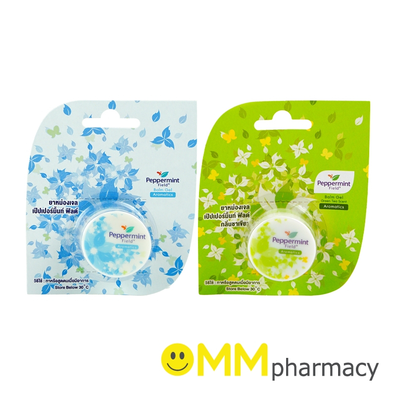 ยาหม่องเจล เป๊ปเปอร์มิ้นท์ ฟิลด์ 8กรัม