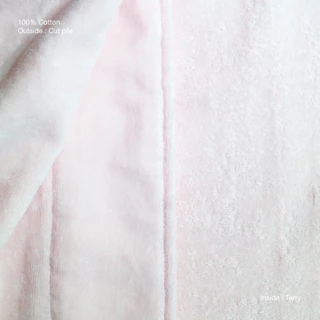 Hiatti. The Daily Robe - Strawberry Milk ชุดคลุมอาบน้ำ 100% Cotton