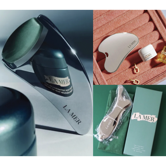 กัวซาสแตนเลส   LA MER   สำหรับนวดหน้า กระชับรูชุมชน ช่วยให้หน้าดูดซับครีมได้ดีขึ้น