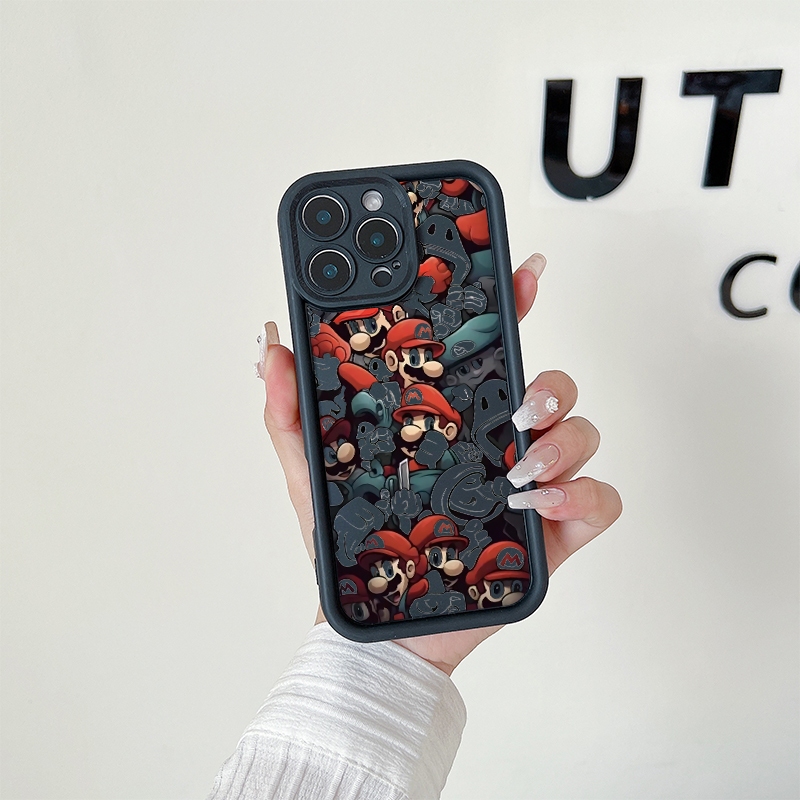 การ์ตูนน่ารักเต็มหน้าจอซูเปอร์มาริโอดูเดิลนุ่ม เคส  Redmi Note 14 4G  Note 14 5G  Note 14 Pro 4G  Note 14 Pro 5G ราคา ถูกที่สุด ดีลบีเคเค แกลเลอรีภาพที่ 5