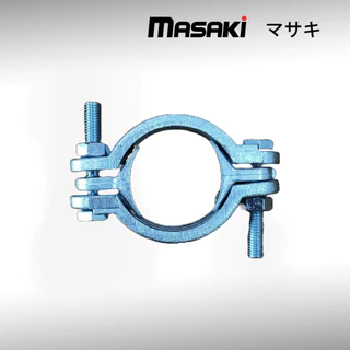 Double bolt clamp แคล้มรัดท่อ แคล้มรัดสายยาง ใช้กับสายยางไส้ลวด เข็มขัดรัดสาย SL clamp