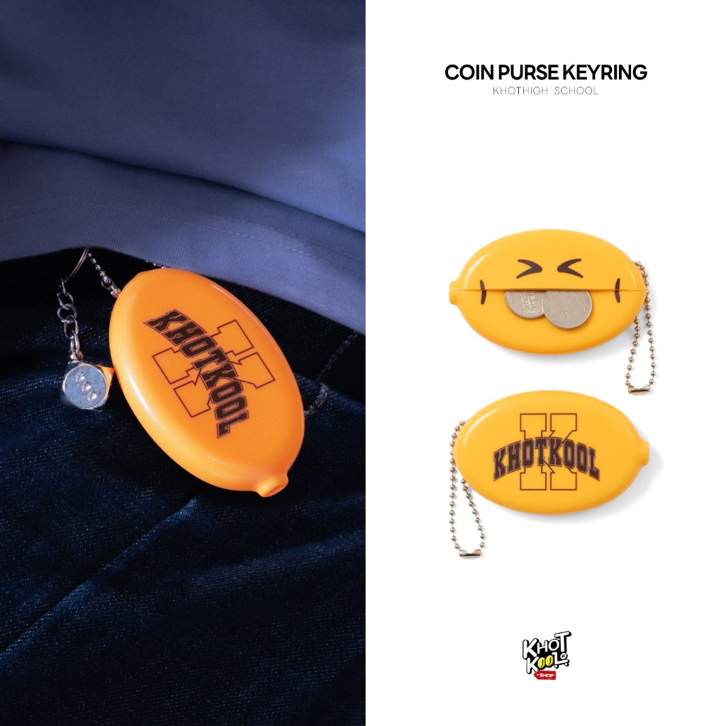 KHOTHIGH SCHOOL COLLECTION COIN PURSE KEYRING
