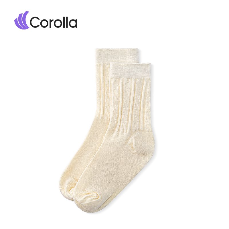 Corolla ถุงเท้าแฟชั่นสีต่างๆ ใส่สบายและระบายอากาศได้ดี หลากหลายสีให้เลือก และลดกลิ่นอับได้ดีเยี่ยม - รูปที่ 3