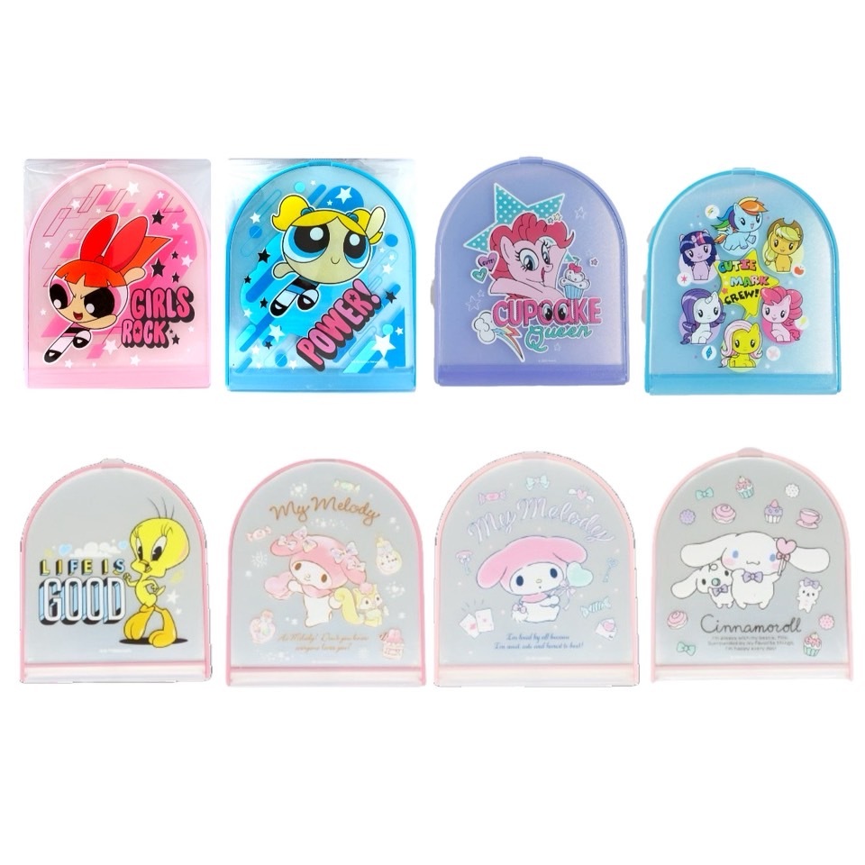 กระจกพับได้ ขนาด 9.7x11.5x0.5 cm. VS License Trading ลิขสิทธิ์แท้ (0900223)