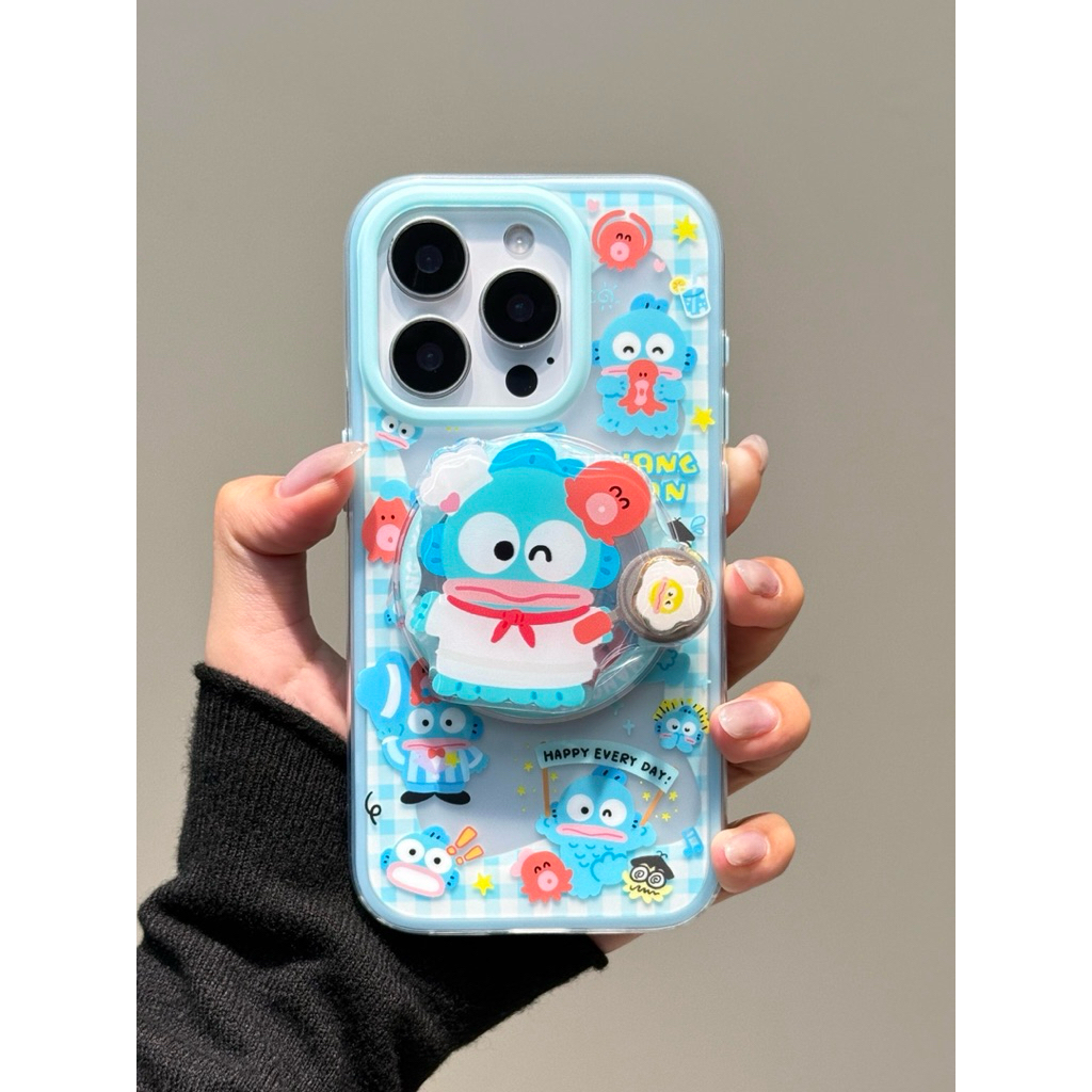 [ 14-16Pm ] เคสฮังเกียวดงฟ้าMag + Griptok แม่เหล็ก ผิวด้านกันรอยนิ้วมือ ขอบสองชั้นกันกระแทก