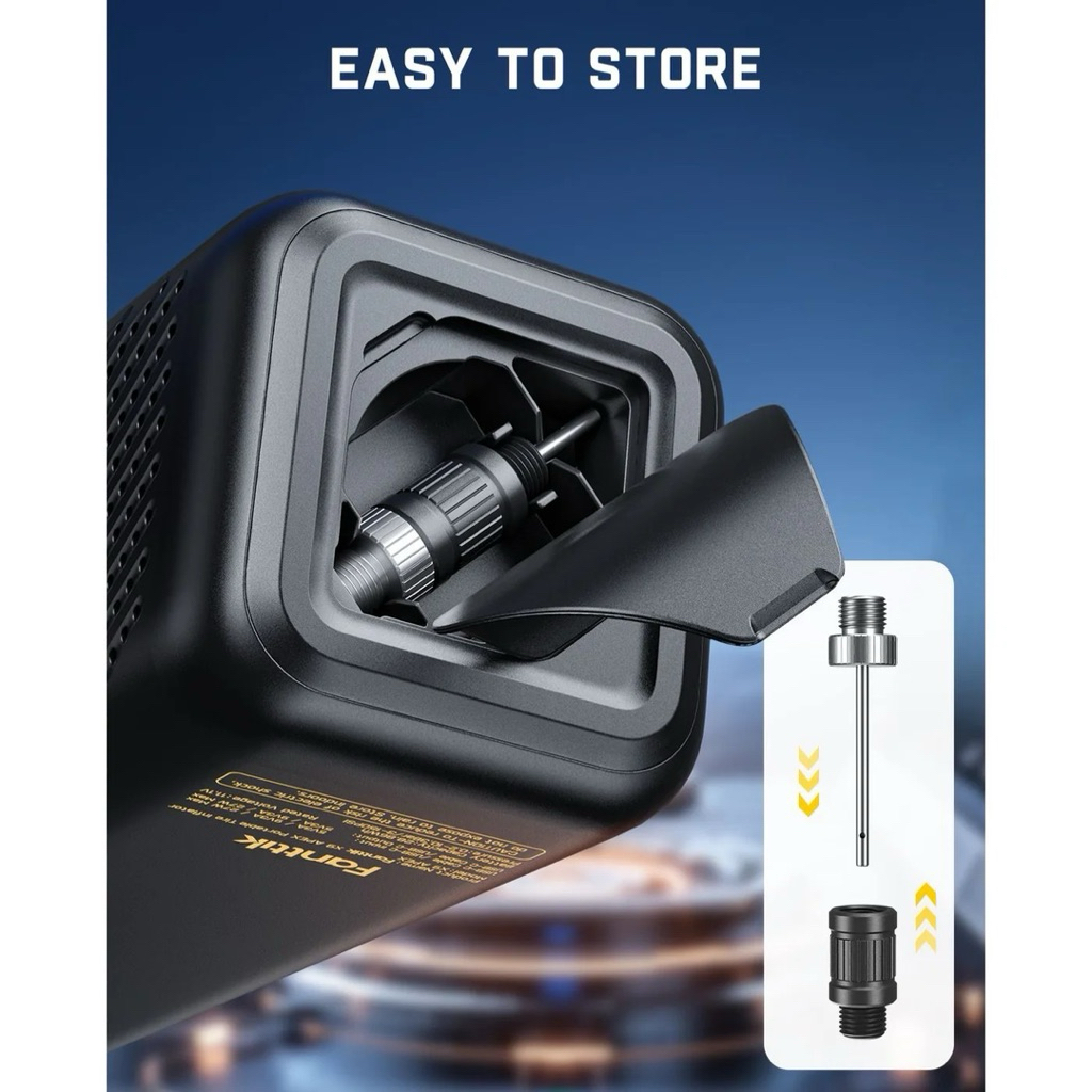 (ประกันศูนย์ไทย) สูบลมไฟฟ้า Fanttik X9 APEX TIRE INFLATOR รูปที่ 2