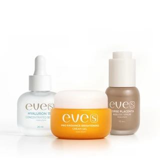 [ส่งด่วน] EVES อีฟส์ เซต หน้าใส นุ่มเด้ง อีฟส์ ครีมบำรุงหน้าขาวใส ลดริ้วรอย ร่องลึก ผิวขาวกระจ่างใส ลดรอยสิว ฝ้า